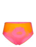 Myrtos Unikko H.waist Bottom Swimwear Bikinis Bikini Bottoms Bikini Briefs Orange Marimekko