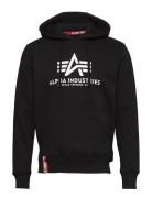 Basic Hoody Designers Sweatshirts & Hoodies Hoodies Black Alpha Industries