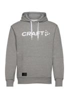 Core Craft Hood M Sport Sweatshirts & Hoodies Hoodies Grey Craft