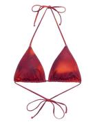 Piliagz Bikini Top Swimwear Bikinis Bikini Tops Triangle Bikinitops Red Gestuz