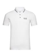 Polo Tops Polos Short-sleeved White EA7