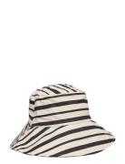 Hat Bucket Cotton Stripe Accessories Headwear Bucket Hats Multi/patterned Lindex