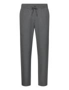 Slh196-Straight Robert String Pant Noos Bottoms Trousers Casual Grey Selected Homme
