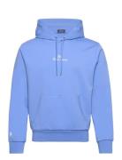 30/1 Double Knt Cvc-Lsl-Sws Tops Sweatshirts & Hoodies Hoodies Blue Polo Ralph Lauren