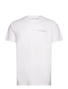 Heavyweight Organic Logo Tee Tops T-Kortærmet Skjorte White S.T. VALENTIN