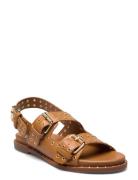 Sandal Flade Sandaler Brown Sofie Schnoor