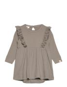 Nbfgago Dia Ls Body Dress Lil Dresses & Skirts Dresses Casual Dresses Long-sleeved Casual Dresses Brown Lil'Atelier