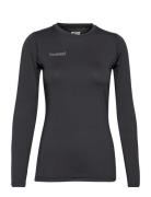 Hml First Performance Women Jersey L/S Sport T-shirts & Tops Long-sleeved Black Hummel
