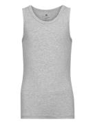Jbs Of Dk Boys 2-Pack Singlet Tops T-shirts Sleeveless Grey JBS Of Denmark