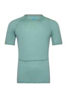 Men 125 Z Knit™ Ss Crewe Tops T-Kortærmet Skjorte Green Icebreaker