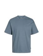 Jjeurban Edge Tee Ss O-Neck Noos Tops T-Kortærmet Skjorte Blue Jack & J S