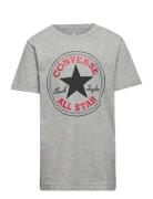 Converse Chuck Patch Tee Sport T-Kortærmet Skjorte Grey Converse