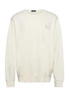 Loopback Fleece Sweatshirt Tops Sweatshirts & Hoodies Sweatshirts Cream Polo Ralph Lauren