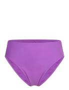 Puma Swim Women High Waist Brief 1P Swimwear Bikinis Bikini Bottoms High Waist Bikinis Purple Puma Swim