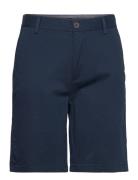 Milano Drake Stretch Shorts Bottoms Shorts Chinos Shorts Blue Clean Cut Copenhagen