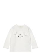 Sweater L/S Tops Sweatshirts & Hoodies Sweatshirts White United Colors Of Benetton