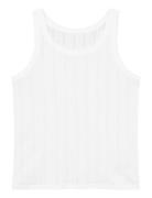 Sophie Singlet Tops T-shirts & Tops Sleeveless White Once Untold