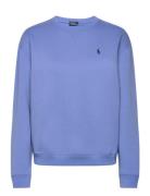 Fleece Crewneck Sweatshirt Tops Sweatshirts & Hoodies Sweatshirts Blue Polo Ralph Lauren