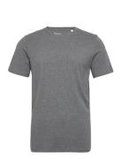 Agnar Basic T-Shirt - Regenerative Tops T-Kortærmet Skjorte Grey Knowledge Cotton Apparel