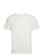 Roffe T-Shirt French Blue Designers T-Kortærmet Skjorte White Nudie Jeans