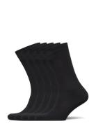 Socks 5-Pack Organic Cotton Underwear Socks Regular Socks Black Resteröds