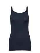 Byiane Strap Top - Tops T-shirts & Tops Sleeveless Navy B.young