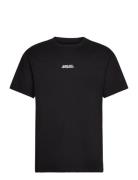 Cohen Brushed Tee Ss Tops T-Kortærmet Skjorte Black Clean Cut Copenhagen