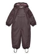 Wintersuit Evig Outerwear Coveralls Snow-ski Coveralls & Sets Burgundy Wheat