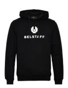 Belstaff Signature Hoodie Black / Off White Designers Sweatshirts & Hoodies Hoodies Black Belstaff