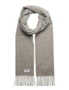 Cashmere Blend Scarf Accessories Scarves Winter Scarves Grey Filippa K