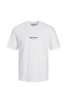 Jorvesterbro Tee Ss Crew Neck Noos Tops T-Kortærmet Skjorte White Jack & J S