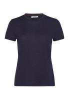 Women Merino 150 Tech Lite Iii Ss Tee Sport T-shirts & Tops Short-sleeved Navy Icebreaker
