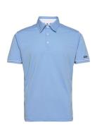 Regent Poloshirt Sport Polos Short-sleeved Blue Lexton Links