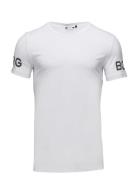 Borg T-Shirt Sport T-Kortærmet Skjorte White Björn Borg