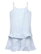 Pajama Camisole Pyjamassæt Blue Lindex