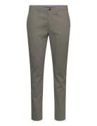 Chino Denton Printed Structure Bottoms Trousers Casual Grey Tommy Hilfiger