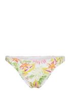 Tropics Pique High Leg R Swimwear Bikinis Bikini Bottoms Bikini Briefs White Hunkemöller