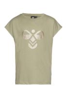Hmldiez T-Shirt S/S Sport T-Kortærmet Skjorte Green Hummel