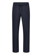 Slh196-Straight Robert String Pant Noos Bottoms Trousers Casual Blue Selected Homme