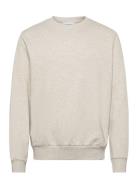 Dexter Sweatshirt Tops Sweatshirts & Hoodies Sweatshirts Beige Les Deux