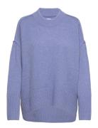 Theodora - Soft Lamb Tops Knitwear Jumpers Blue Day Birger Et Mikkelsen