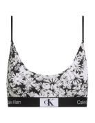 Unlined Bralette Lingerie Bras & Tops Soft Bras Bralette Black Calvin Klein