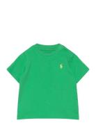 26/1 Jersey-Ss Cn-Tp-Tsh Tops T-Kortærmet Skjorte Green Ralph Lauren Baby