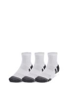 Ua Performance Tech 3Pk Qtr Sport Socks Regular Socks White Under Armour