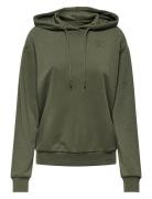 Onpjimba Life Ls Hood Swt Tops Sweatshirts & Hoodies Hoodies Khaki Green Only Play