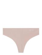 Thong G-streng Undertøj Beige Calvin Klein