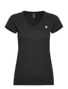 Eyben Slim V T S\S Wmn Tops T-shirts & Tops Short-sleeved Black G-Star RAW