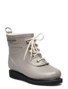 Short Rubber Boots Gummistøvler Sko Beige Ilse Jacobsen