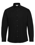 Seven Seas Fine Twill | Modern Tops Shirts Business Black Seven Seas Copenhagen