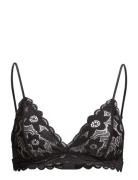 Marilyn Bra 6356 Lingerie Bras & Tops Soft Bras Bralette Black Samsøe Samsøe